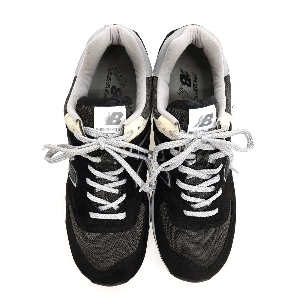 【中古】ニューバランス NEW BALANCE OU576PBK MADE IN ENGLAND スエード スニーカー ブラック【サイズUK8 1/2】【 状態ランクA 】【 メンズ 】