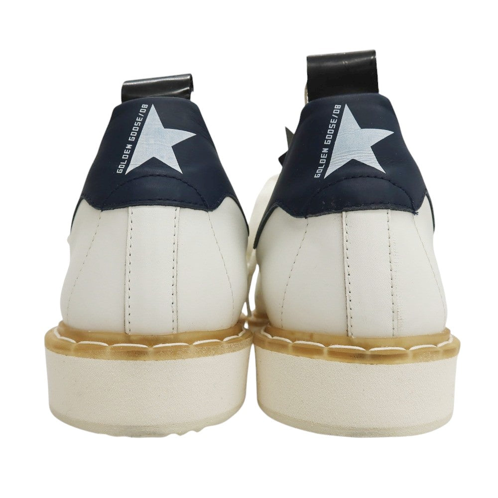 【中古】【未使用】ゴールデングース GOLDEN GOOSE レザー スニーカー ホワイト【サイズ41】【 状態ランクS 】【 メンズ 】