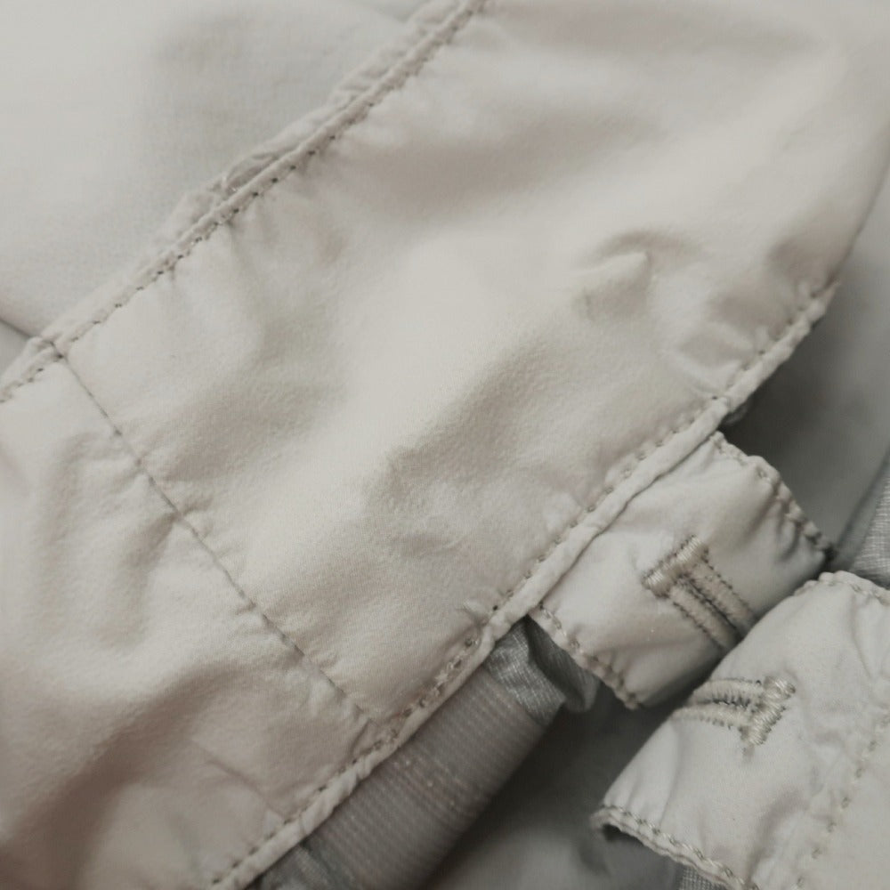 【中古】ストーンアイランド STONE ISLAND PULVER-R 3L ナイロン フィッシュテール ジャケット ブルゾン ライトグレー【サイズS】【 状態ランクB 】【 メンズ 】