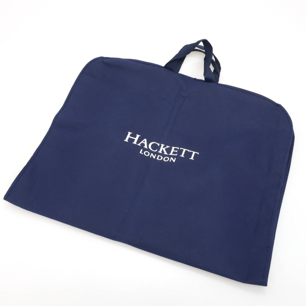 【中古】ハケットロンドン HACKETT LONDON ウールコットン ストライプ 3B テーラードジャケット ネイビーxホワイト【サイズ38】【 状態ランクB 】【 メンズ 】
