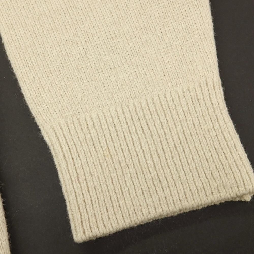 【中古】ポールスミスコレクション PAUL SMITH COLLECTION ウールコットン ニット カーディガン ベージュ【サイズM】【 状態ランクB 】【 メンズ 】