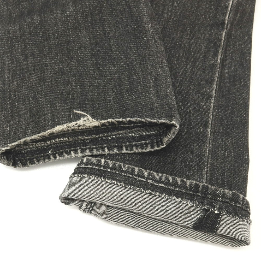 【中古】ポールスミスコレクション PAUL SMITH COLLECTION コットン セミフレア デニムパンツ ジーンズ ブラックグレー【サイズ31】【 状態ランクC 】【 メンズ 】
