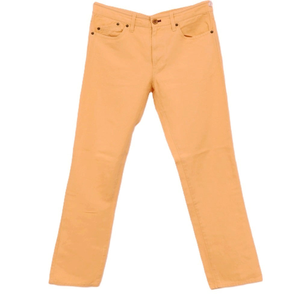 【中古】ポールスミスコレクション PAUL SMITH COLLECTION コットンリネン 5ポケットパンツ オレンジ【サイズL】【 状態ランクB 】【 メンズ 】