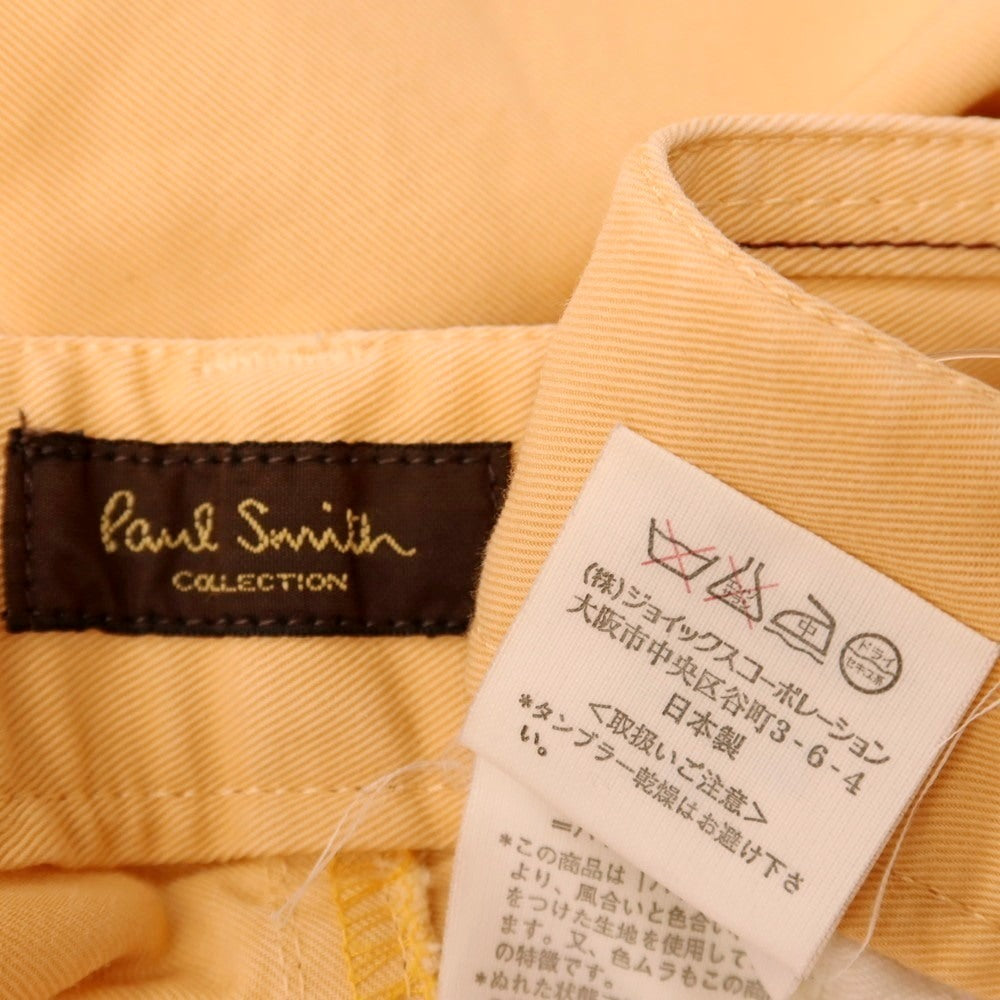 【中古】ポールスミスコレクション PAUL SMITH COLLECTION コットンリネン 5ポケットパンツ オレンジ【サイズL】【 状態ランクB 】【 メンズ 】