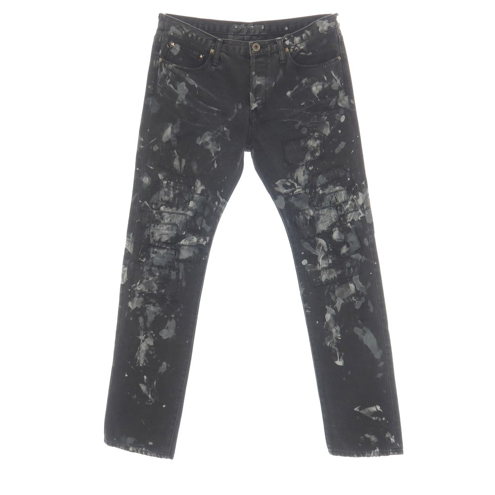 【中古】ポールスミス Paul Smith コットン デニムパンツ ジーンズ ブラック系【サイズM】【 状態ランクB 】【 メンズ 】