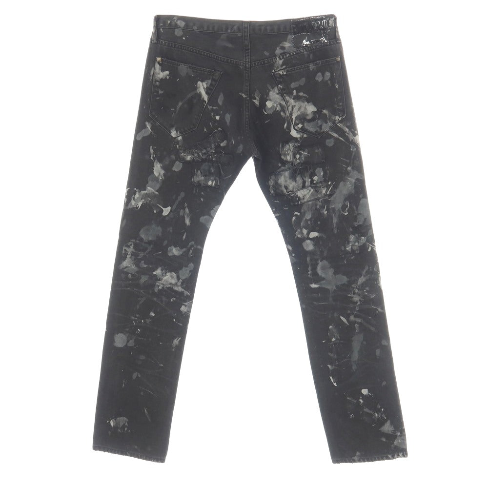 【中古】ポールスミス Paul Smith コットン デニムパンツ ジーンズ ブラック系【サイズM】【 状態ランクB 】【 メンズ 】