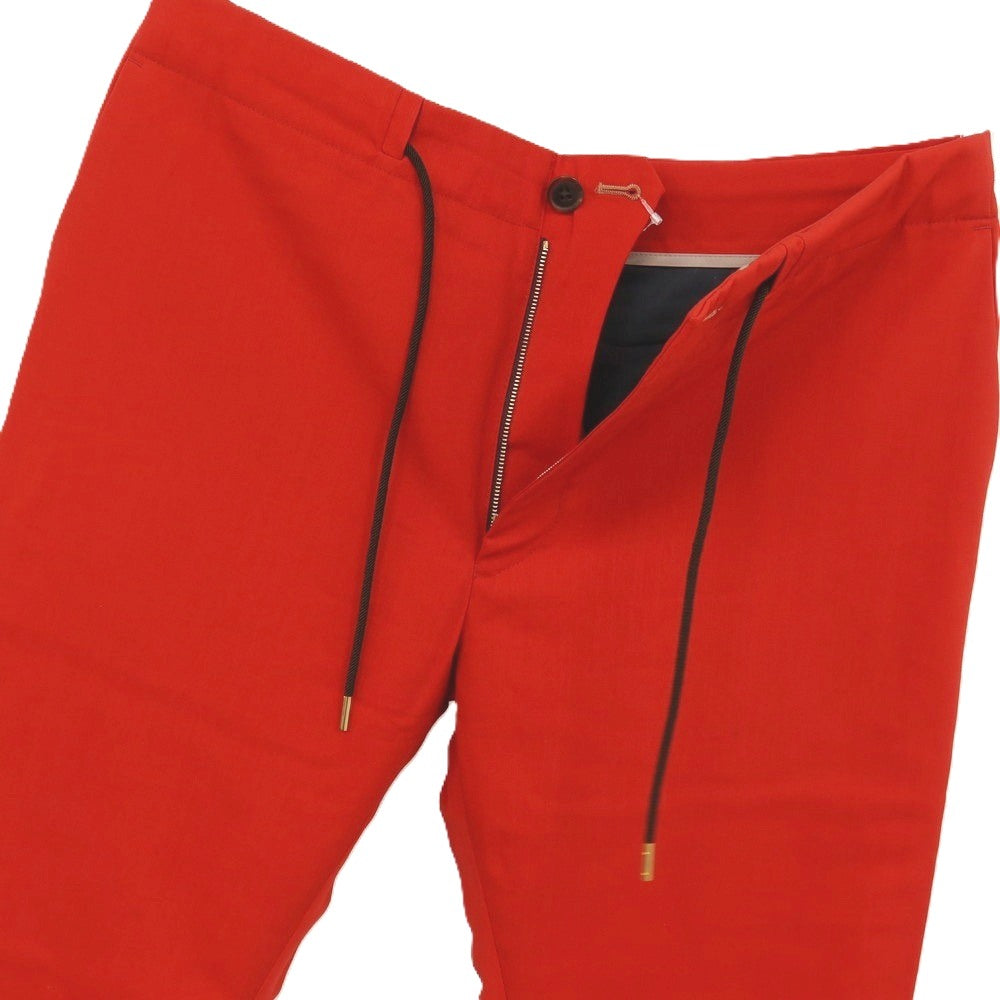 【中古】ポールスミス Paul Smith ストレッチ ウールナイロン イージーパンツ レッド【サイズL】【 状態ランクB 】【 メンズ 】
