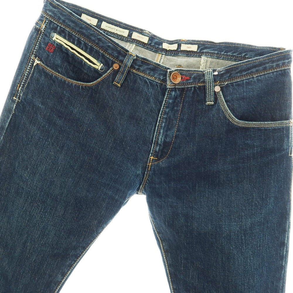 【中古】レッドイヤー ポールスミス RED EAR PAUL SMITH コットン デニムパンツ ジーンズ ネイビー【サイズL】【 状態ランクB 】【 メンズ 】
