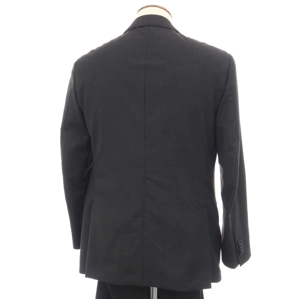 【中古】ラルディーニ LARDINI ウール 3つボタンスーツ チャコールグレー【サイズ48】【 状態ランクB 】【 メンズ 】