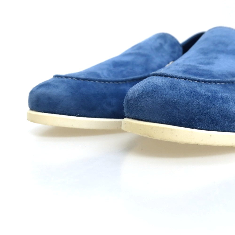 【新品アウトレット】フェランテ FERRANTE NAVY/M スエード ローファー ブルー【サイズ7】【 状態ランクN- 】【 メンズ 】