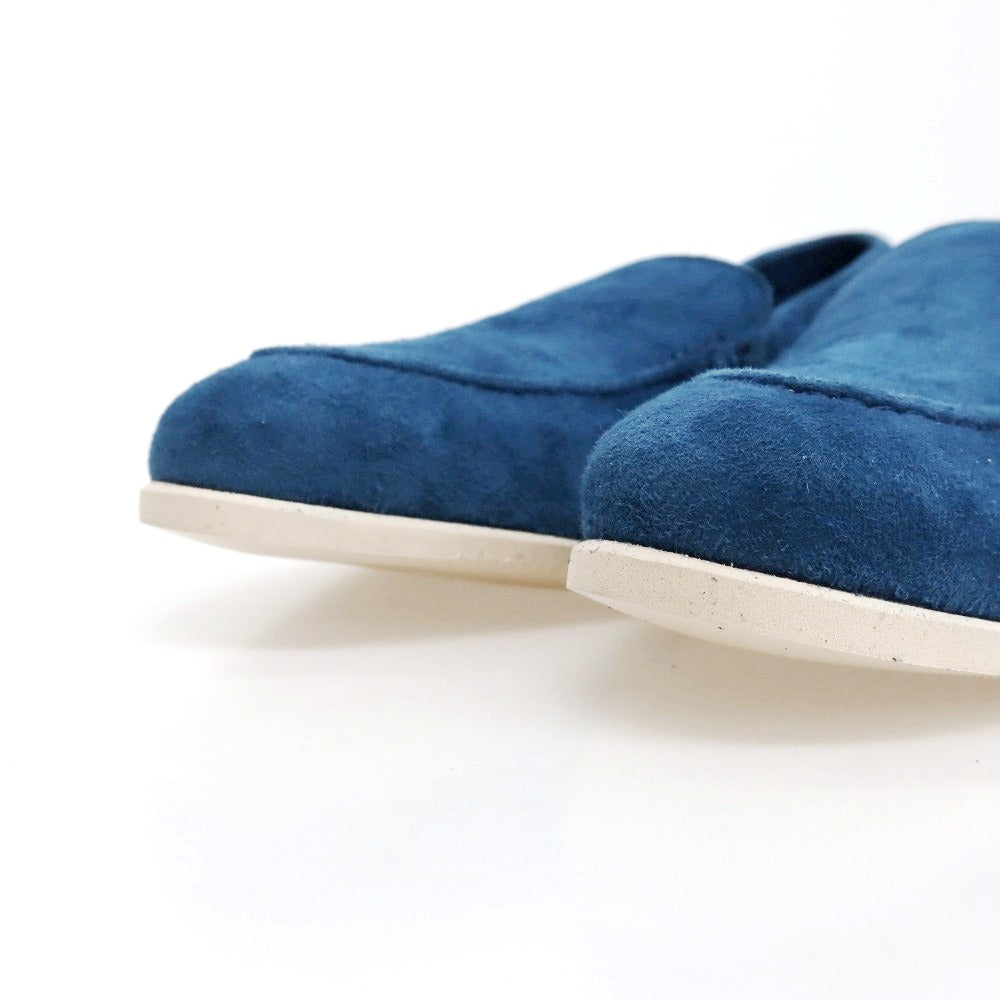 【新品アウトレット】フェランテ FERRANTE NAVY/M スエード ローファー ダークブルー【サイズ9】【 状態ランクN- 】【 メンズ 】