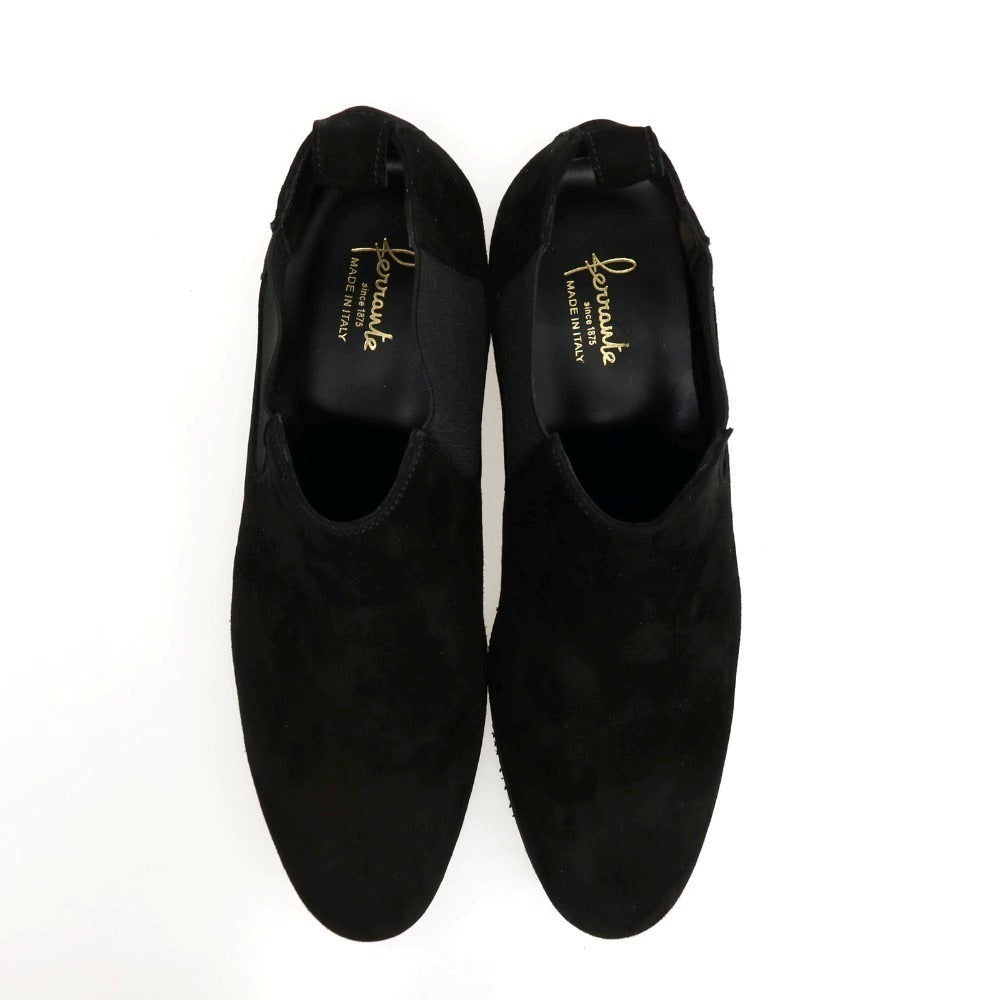 【新品】フェランテ FERRANTE ELLIS スエード ブーツ ブラック【サイズ7 1/2】【 状態ランクN 】【 メンズ 】