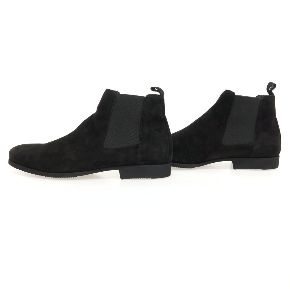 【新品】フェランテ FERRANTE JUST スエード ブーツ ブラック【サイズ6 1/2】【 状態ランクN 】【 メンズ 】