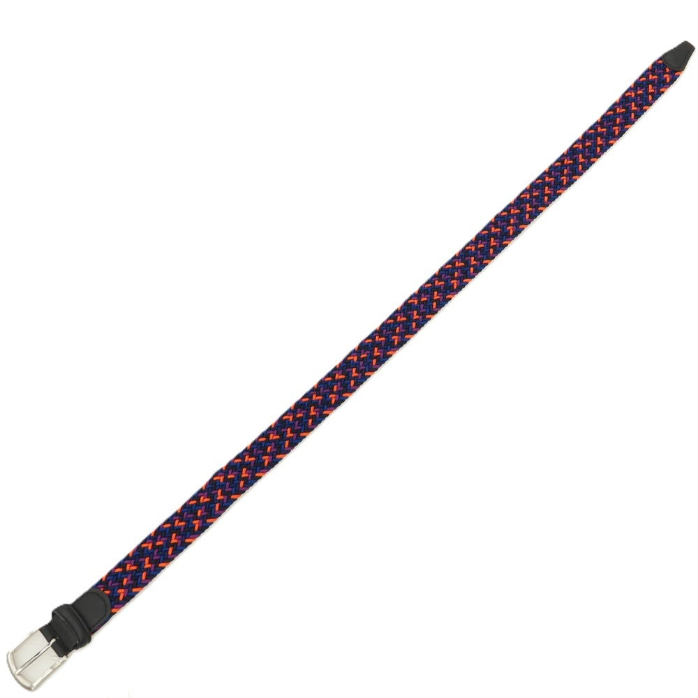 【新品】アンダーソンズ Andersons エラスティック ゴム メッシュベルト ブラックxマルチカラー【サイズ85】【 状態ランクN 】【 メンズ 】