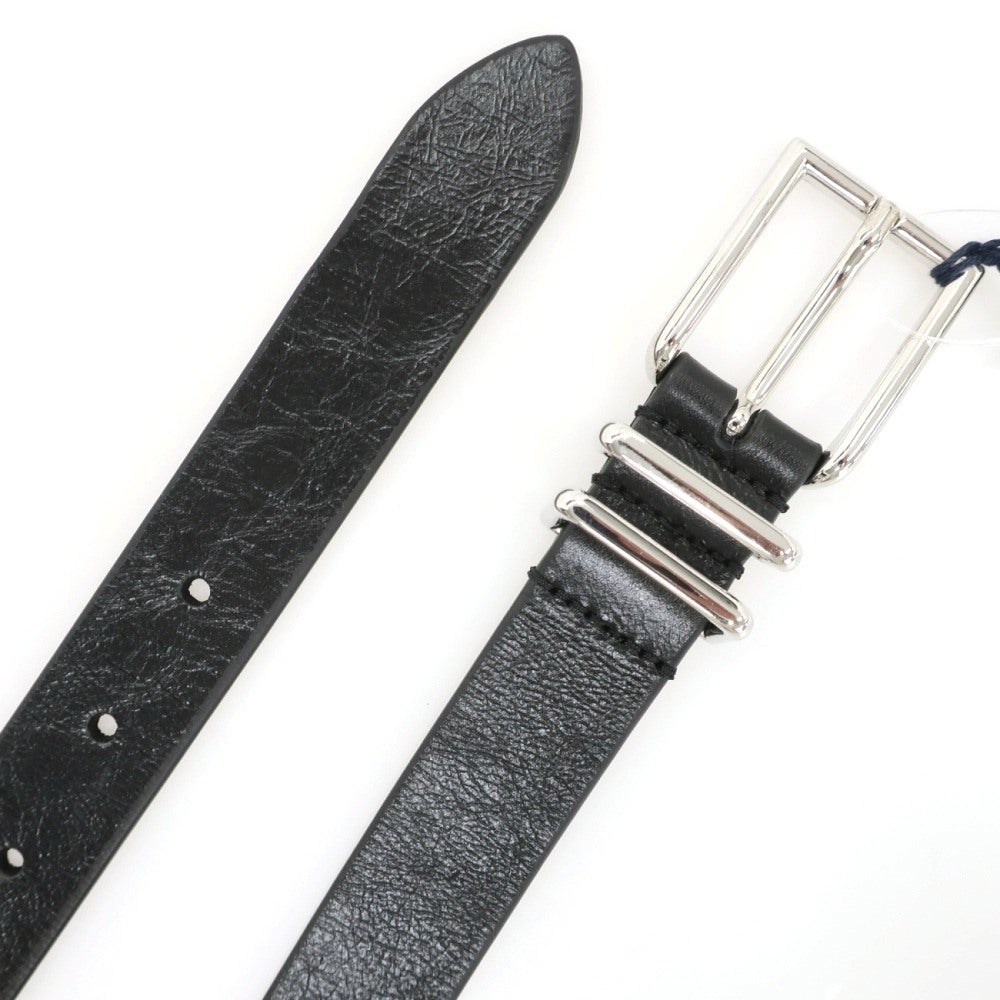 【新品アウトレット】アンダーソンズ Andersons カーフレザー ベルト ブラック【サイズ80】【 状態ランクN- 】【 ユニセックス 】