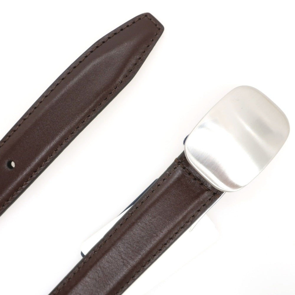 【新品】アンダーソンズ Andersons カーフレザー ベルト ダークブラウン【サイズ95】【 状態ランクN 】【 メンズ 】