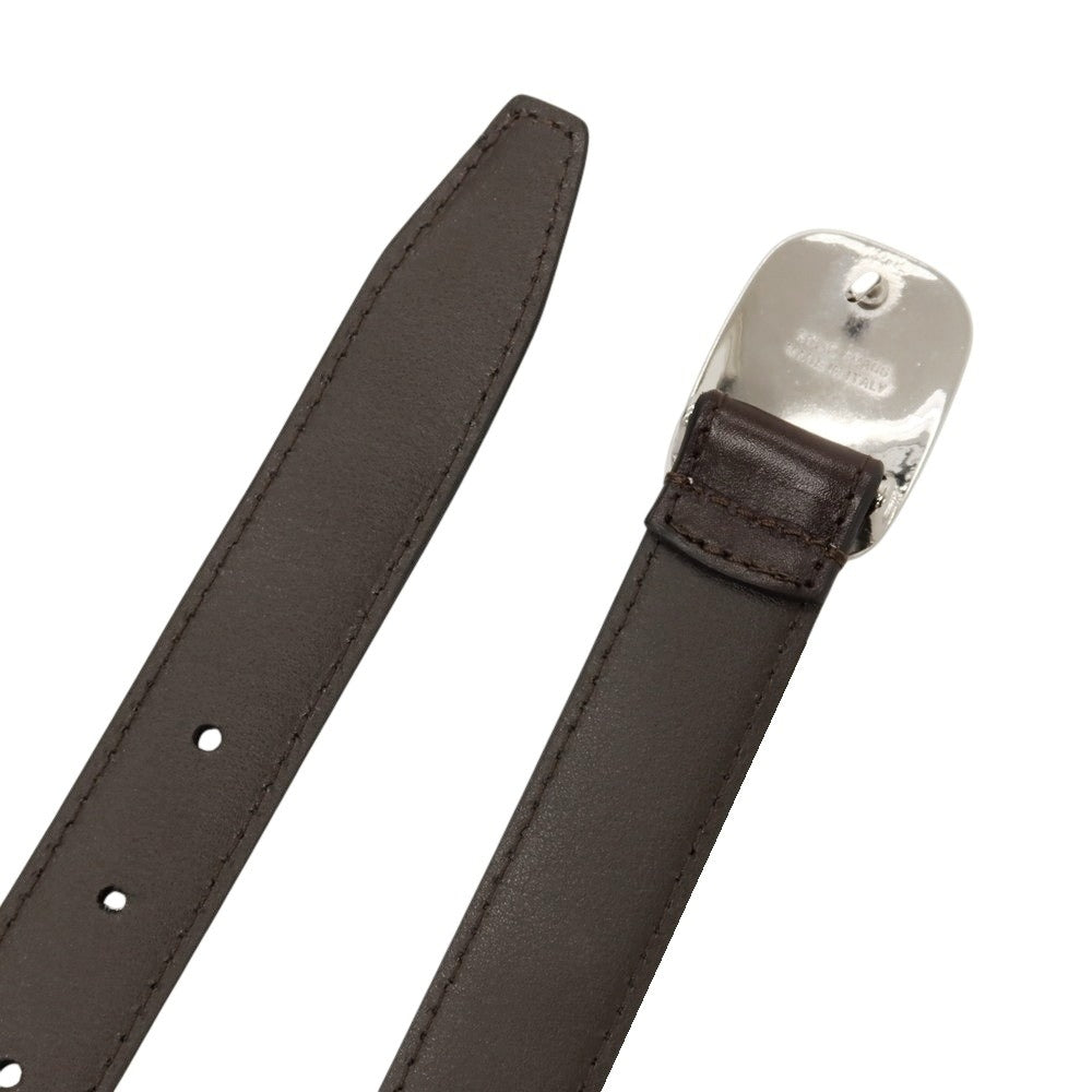 【新品】アンダーソンズ Andersons カーフレザー ベルト ダークブラウン【サイズ95】【 状態ランクN 】【 メンズ 】