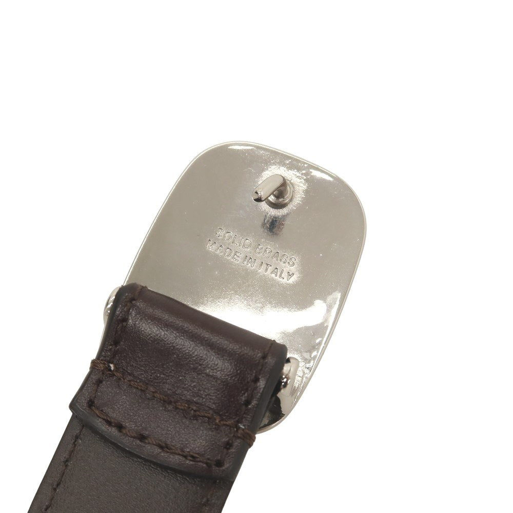 【新品】アンダーソンズ Andersons カーフレザー ベルト ダークブラウン【サイズ95】【 状態ランクN 】【 メンズ 】