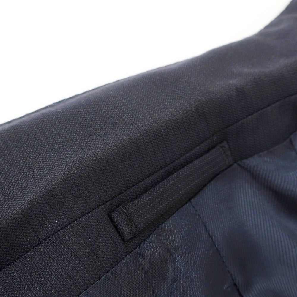【中古】ラルディーニ LARDINI ウール 3つボタンスーツ ネイビー【サイズ46】【 状態ランクD 】【 メンズ 】
