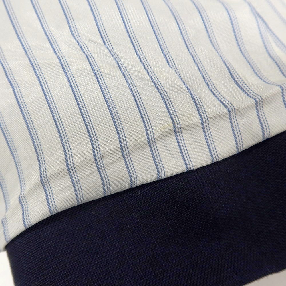 【中古】ラルディーニ LARDINI ウールモヘヤ ダブル4B テーラードジャケット ネイビー【サイズ46】【 状態ランクC 】【 メンズ 】