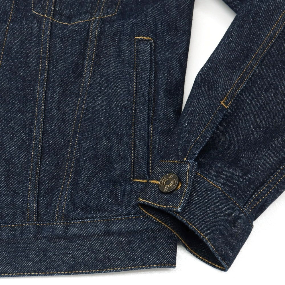 【中古】ピーティートリノ PT TORINO DENIM TRUCKER コットン デニムジャケット ネイビー【サイズ44】【 状態ランクB 】【 メンズ 】