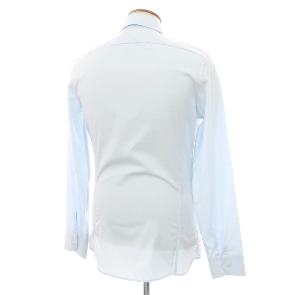 【中古】グッチ GUCCI コットン レギュラーカラー ブロード ドレスシャツ ブルー【サイズ39】【 状態ランクA 】【 メンズ 】