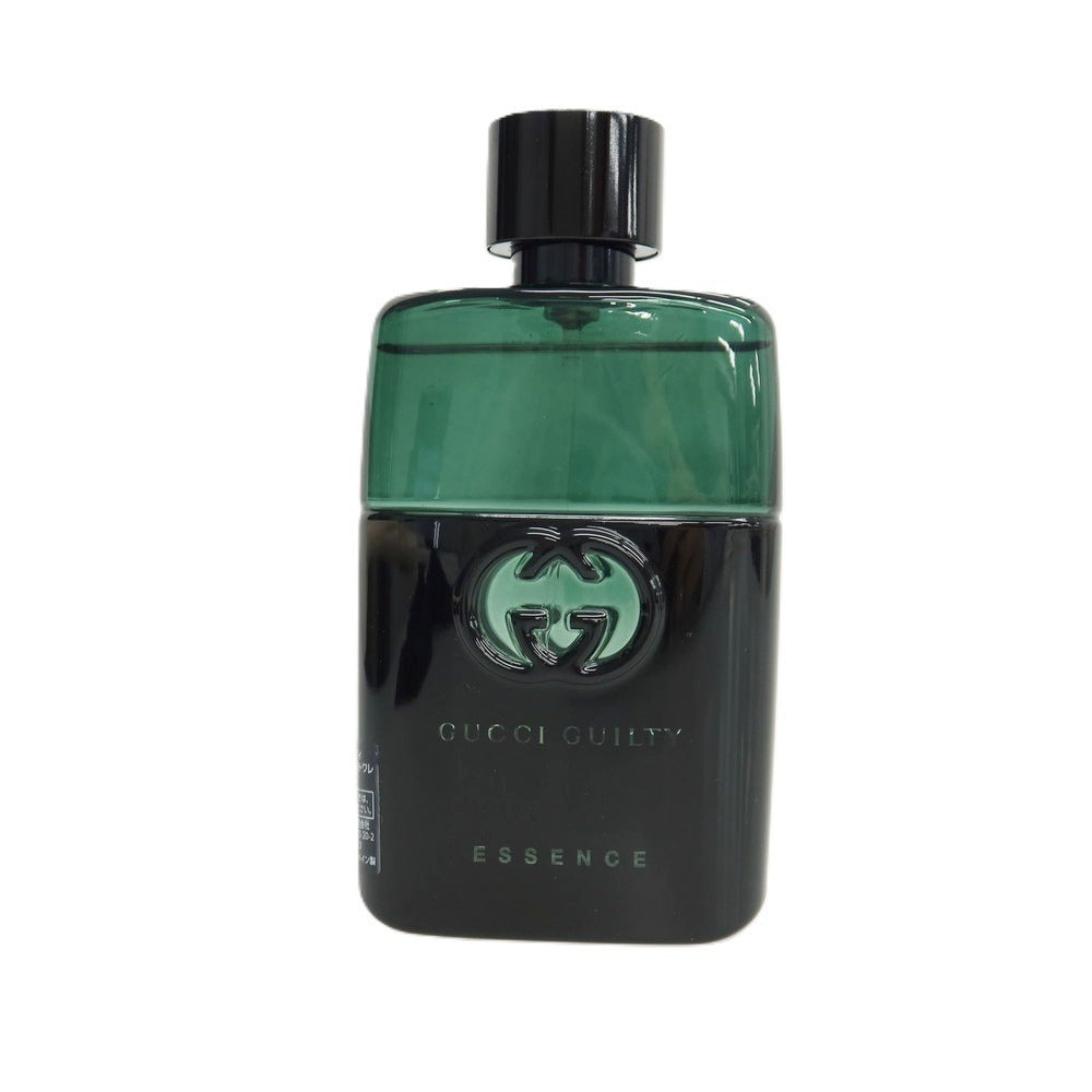 【中古】グッチ GUCCI GUILTY ESSENCE ギルティ エッセンス プールオム オードトワレ 香水 ブラックxグリーン【サイズ50ml】【 状態ランクA 】【 メンズ 】