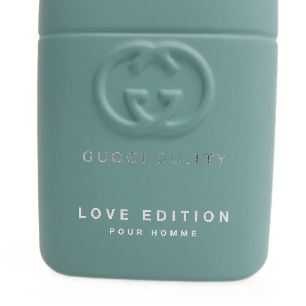 【中古】グッチ GUCCI GUILTY LOVE EDITION ギルティ ラブ エディション プールオム オードパルファム 香水 グリーンブルーxシルバー【サイズ50ml】【 状態ランクA 】【 メンズ 】
