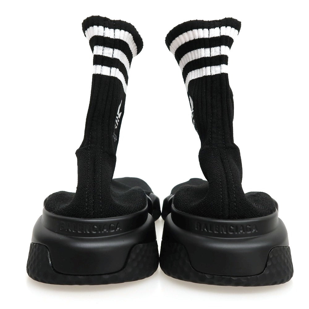 【中古】【未使用】バレンシアガ BALENCIAGA SPEED TRAINER × adidas 717591 スニーカー ブラック【サイズJP 27】【 状態ランクS 】【 メンズ 】