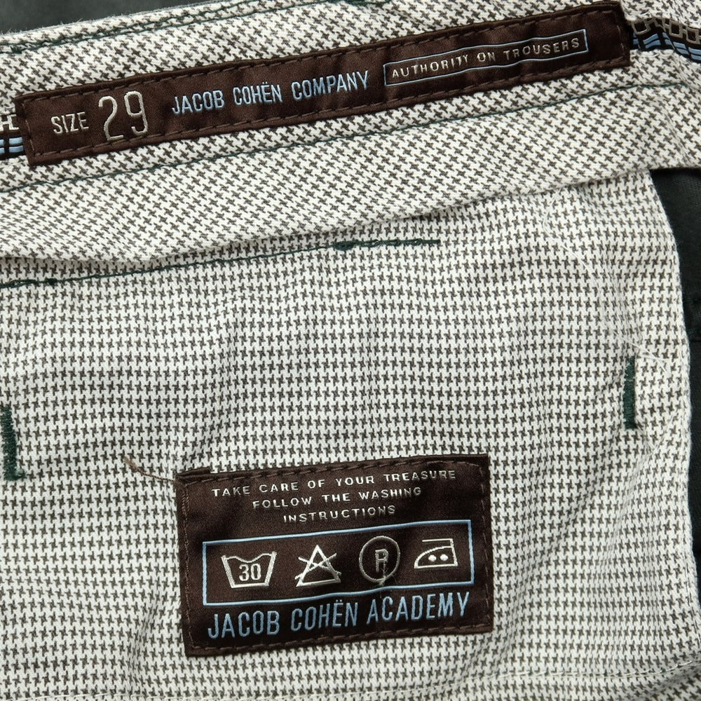 【中古】ヤコブコーエン JACOB COHEN APW118 NEW ツイルコットン カーゴパンツ グレーグリーン【サイズ29】【 状態ランクB 】【 メンズ 】
