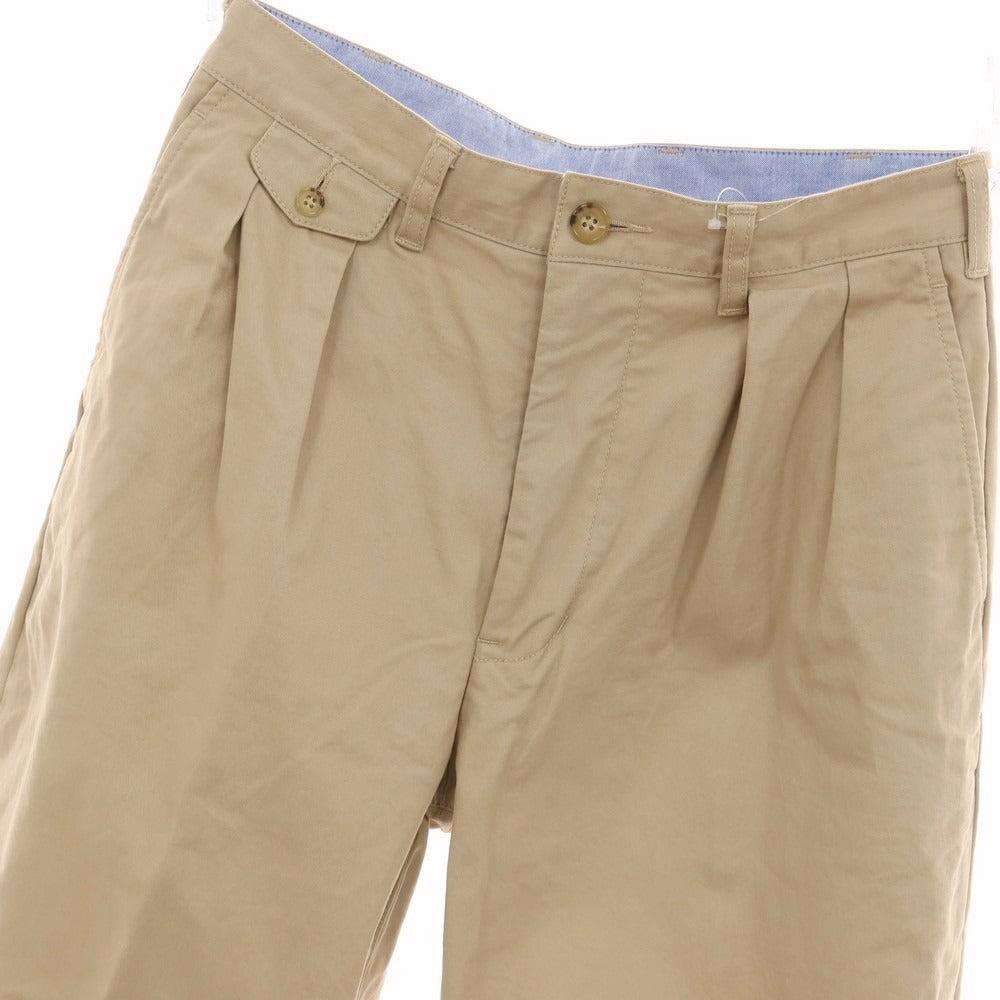 【中古】ビームスプラス BEAMS PLUS ストレッチ コットン チノパンツ ベージュ【サイズS】【 状態ランクB 】【 メンズ 】