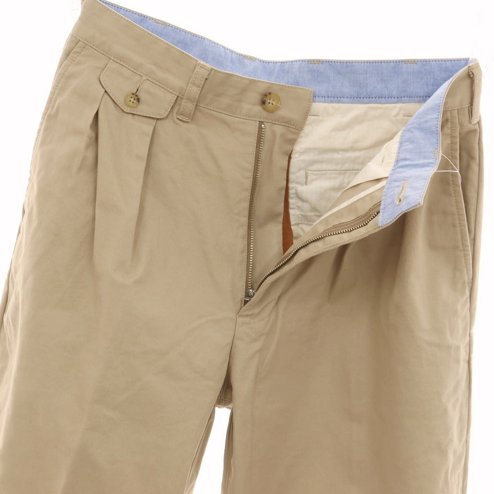 【中古】ビームスプラス BEAMS PLUS ストレッチ コットン チノパンツ ベージュ【サイズS】【 状態ランクB 】【 メンズ 】