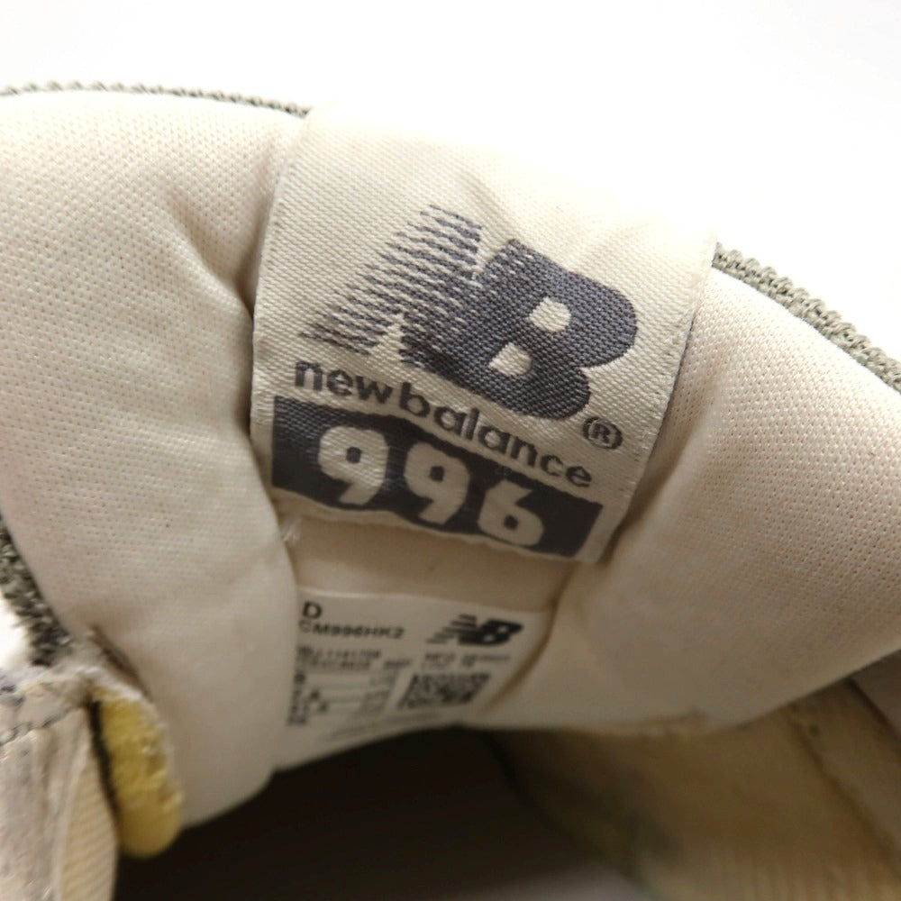 【中古】ニューバランス NEW BALANCE CM996HK2 「996」35周年記念 スニーカー グレー【サイズ26】【 状態ランクB 】【 メンズ 】