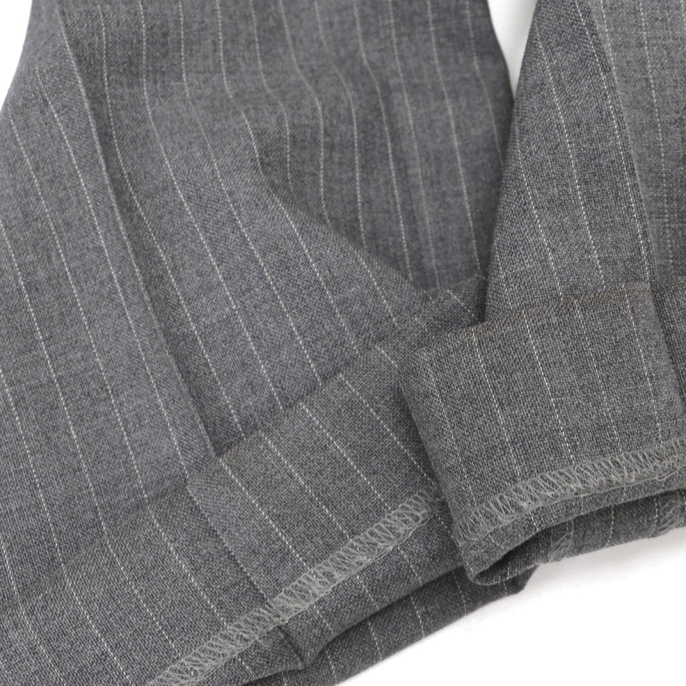 【中古】リングヂャケット RING JACKET ウールモヘヤ ピンストライプ 3つボタンスーツ グレーxホワイト【サイズ44】【 状態ランクB 】【 メンズ 】
