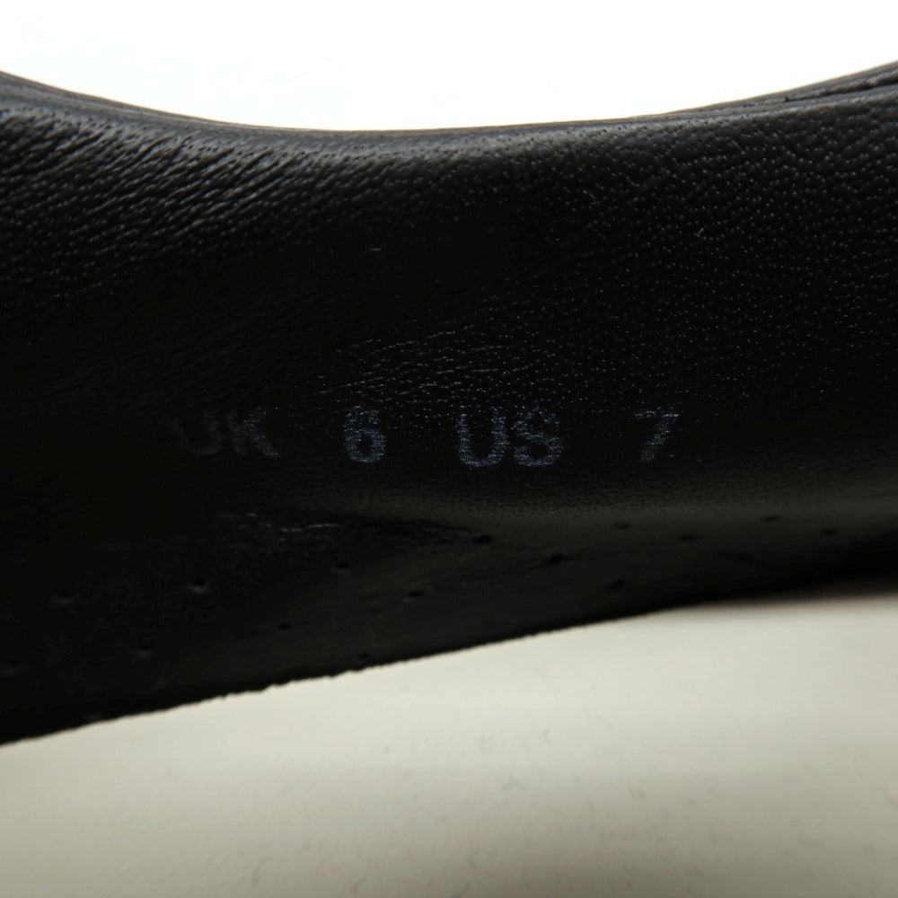 【新品】サントーニ Santoni レザー スニーカー ブラック【サイズUK6】【 状態ランクN 】【 メンズ 】