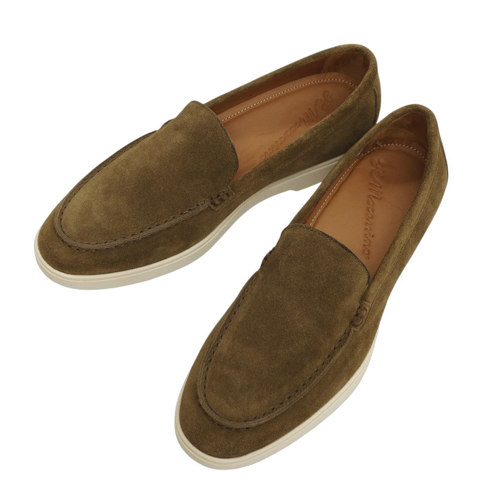 【新品】イルモカシーノ IL MOCASSINO スエード スニーカー オリーブブラウン【サイズ39】【 状態ランクN 】【 メンズ 】