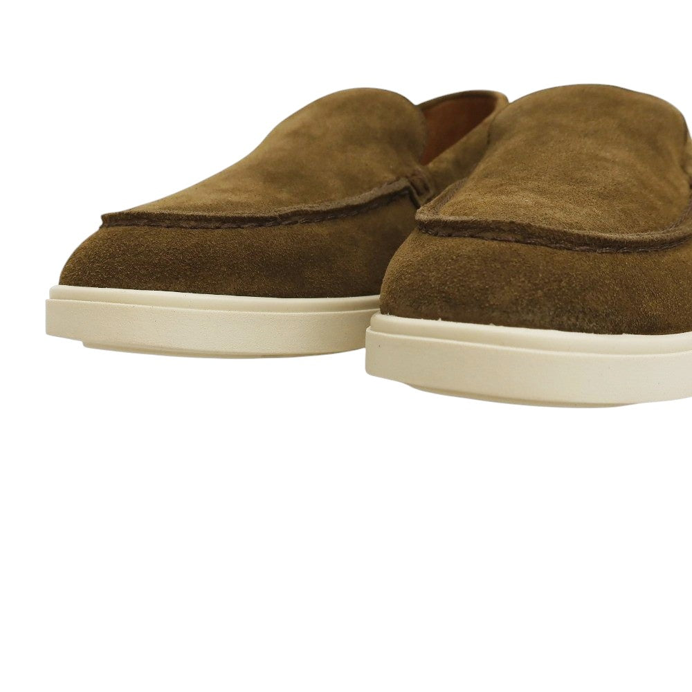 【新品】イルモカシーノ IL MOCASSINO スエード スニーカー オリーブブラウン【サイズ39】【 状態ランクN 】【 メンズ 】