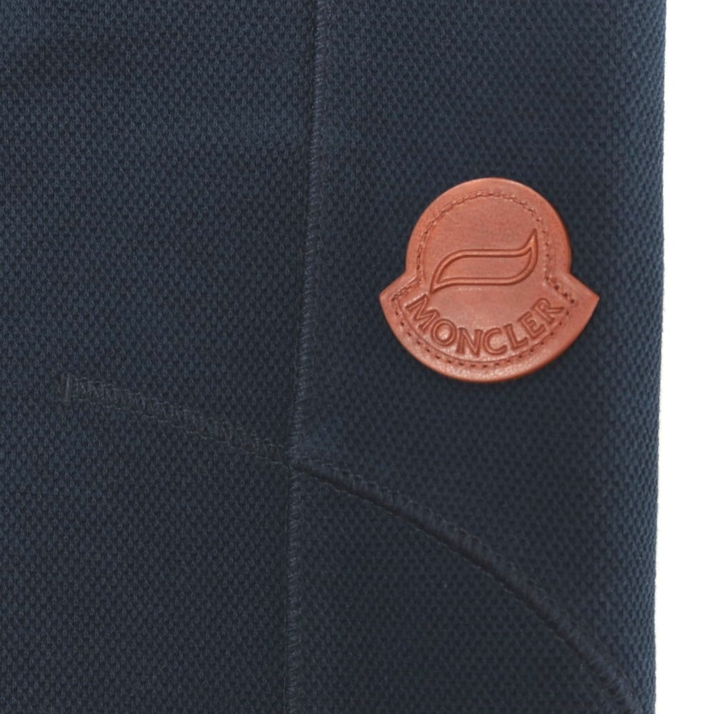 【新品】モンクレール MONCLER コットンポリエステルポリウレタン ジャージー スウェットパンツ ネイビー【サイズS】【 状態ランクN 】【 メンズ 】