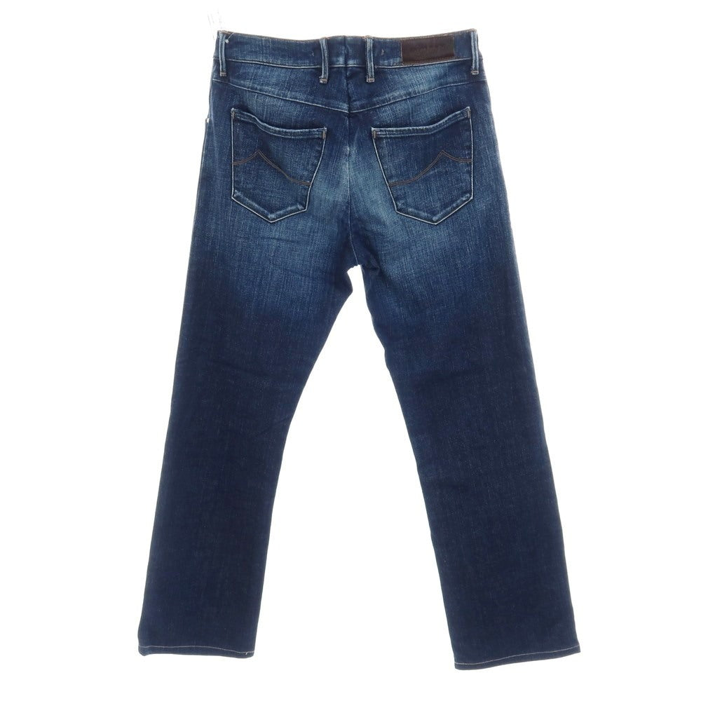 【中古】ヤコブコーエン JACOB COHEN J620 PHILOSOPHY ストレッチ コットン デニムパンツ ジーンズ ネイビー【サイズ32】【 状態ランクB 】【 メンズ 】
