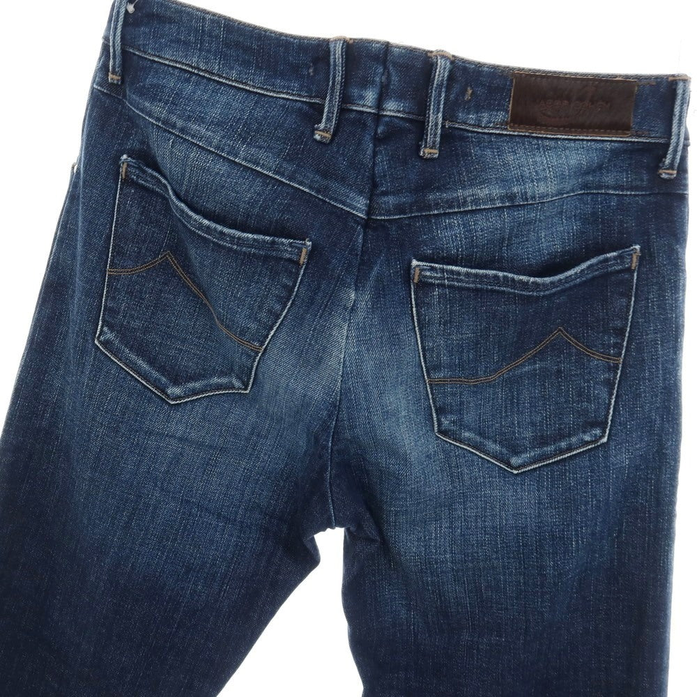 【中古】ヤコブコーエン JACOB COHEN J620 PHILOSOPHY ストレッチ コットン デニムパンツ ジーンズ ネイビー【サイズ32】【 状態ランクB 】【 メンズ 】