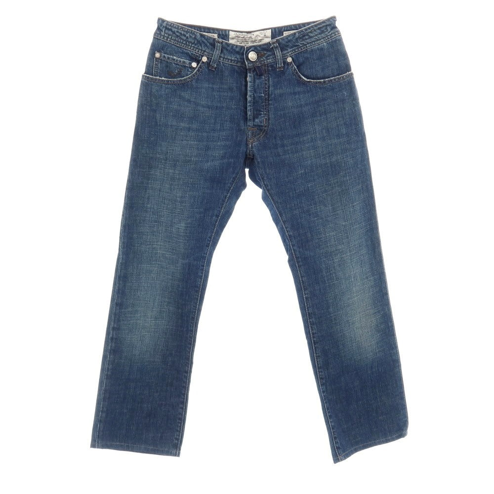 【中古】ヤコブコーエン JACOB COHEN J620 コットン デニムパンツ ジーンズ ネイビー【サイズ32】【 状態ランクB 】【 メンズ 】