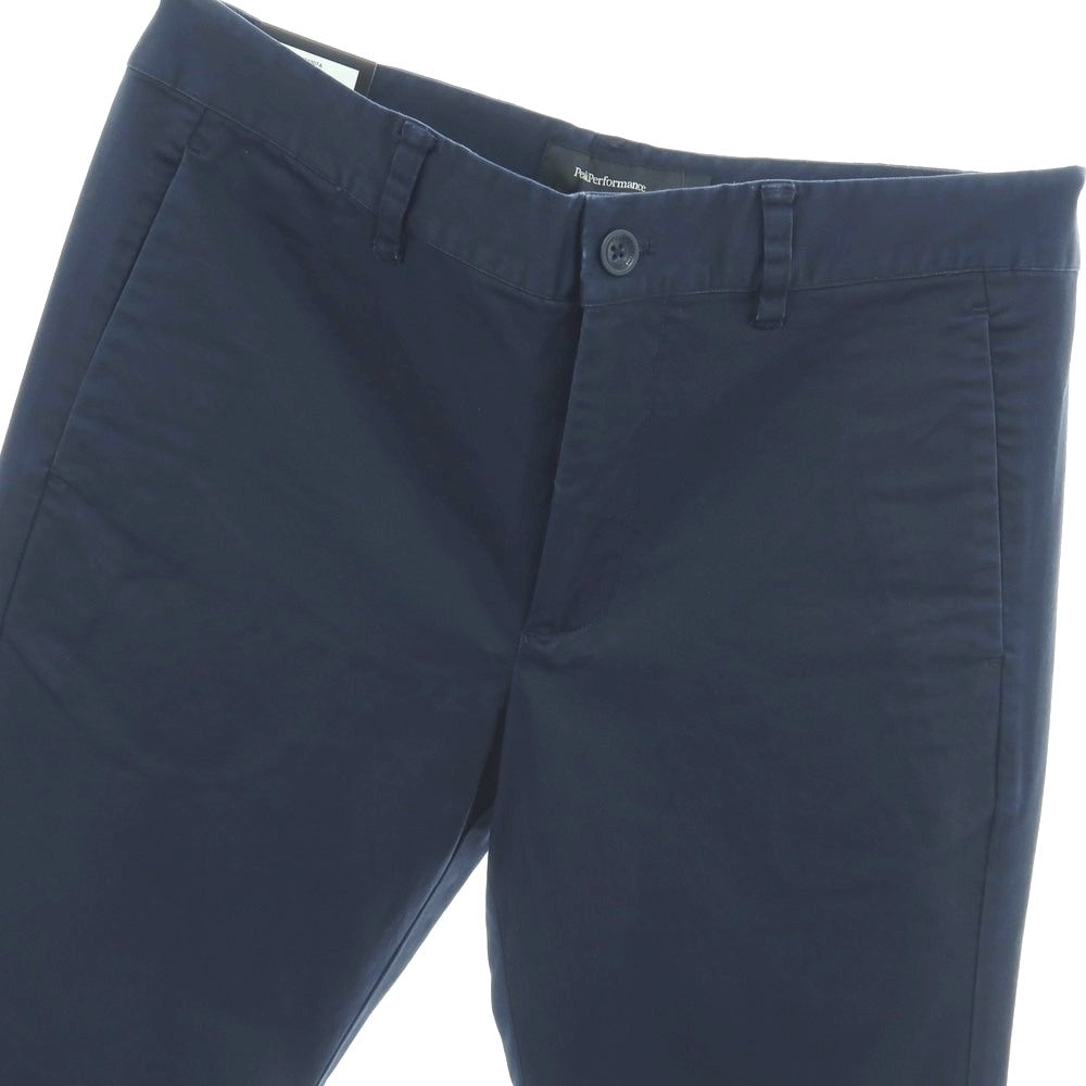 【中古】【未使用】ピークパフォーマンス PeakPerformance Moment Narrow Pants ストレッチ ツイルコットン カジュアルスラックスパンツ ネイビー【サイズ31/32】【 状態ランクS 】【 メンズ 】