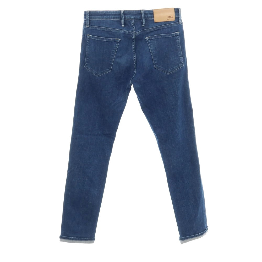 【中古】ピーティーゼロチンクエ PT05 SWING PS ストレッチ コットンリヨセルポリエステル デニムパンツ ジーンズ ダークブルー【サイズ33】【 状態ランクD 】【 メンズ 】
