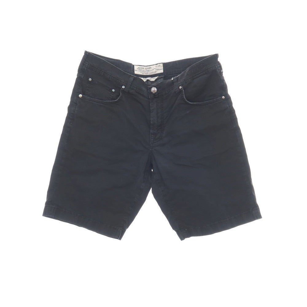 【中古】ヤコブコーエン JACOB COHEN PW6636 ストレッチ コットン ショートパンツ ブラック【サイズ36】【 状態ランクB 】【 メンズ 】