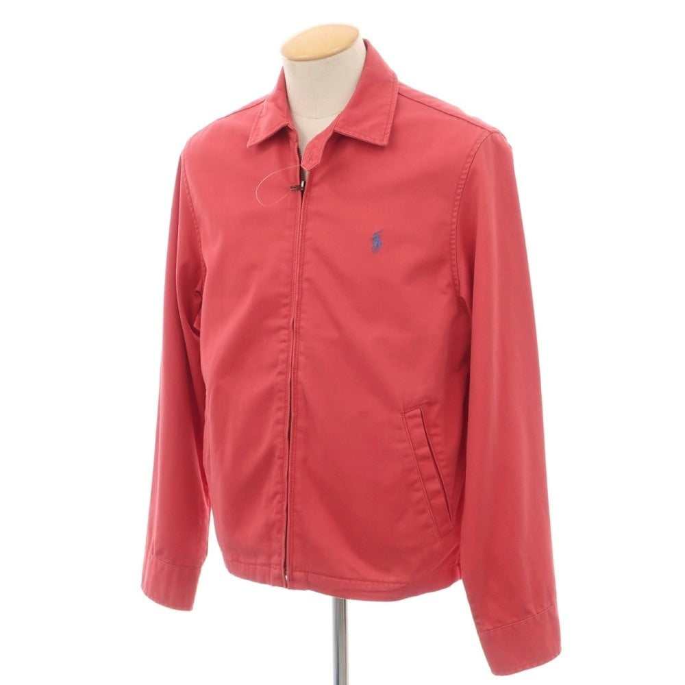 【中古】ポロ ラルフローレン Polo Ralph Lauren コットン スイングトップ ドリズラー レッド【サイズS】【 状態ランクC 】【 メンズ 】