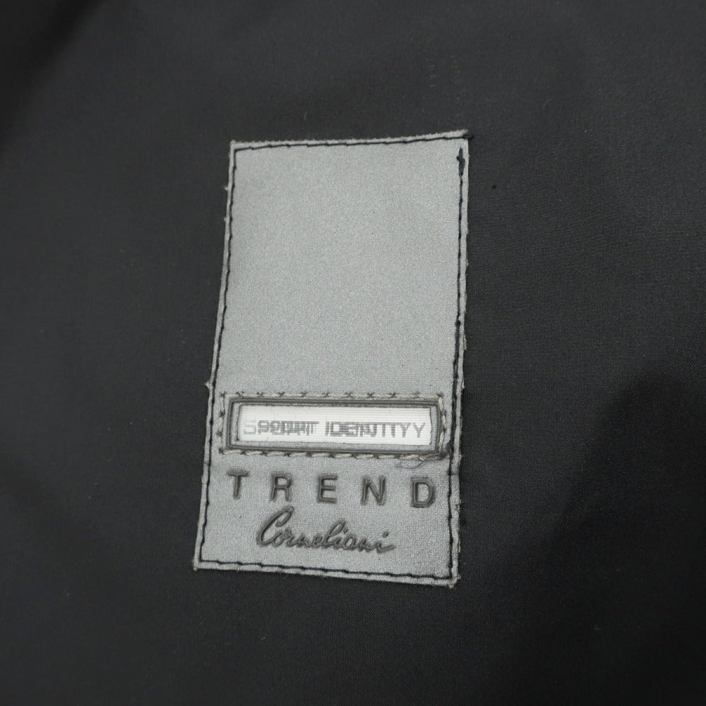 【中古】コルネリアーニ CORNELIANI ポリエステル フーデッドブルゾン ブラック【サイズ50】【 状態ランクC 】【 メンズ 】