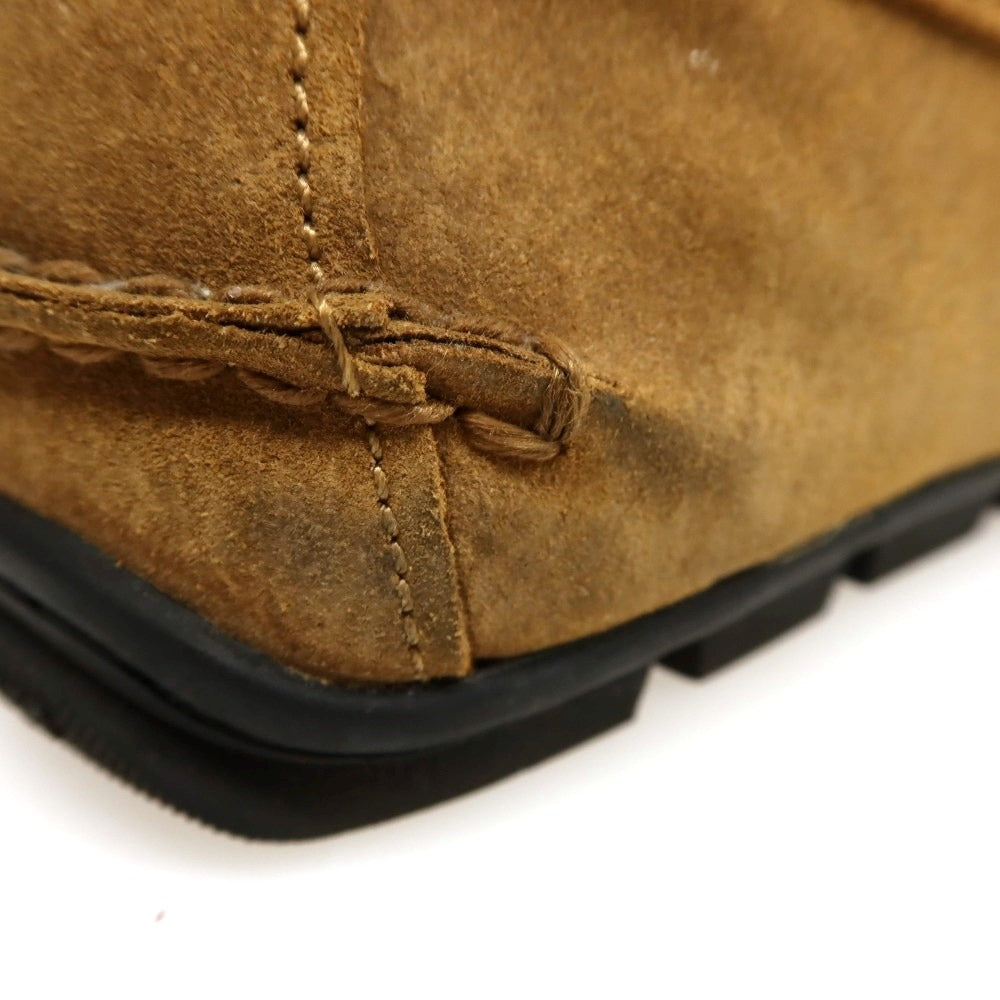 【中古】コーチ COACH スエード ドライビングシューズ イエローオーカー【サイズ8 D】【 状態ランクB 】【 メンズ 】