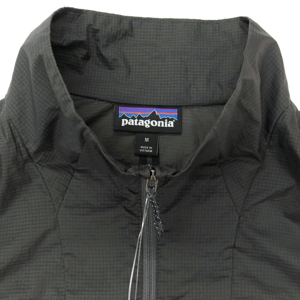 【中古】パタゴニア patagonia ナイロン ポケッタブル フーディニ ハーフジップ プルオーバー シェルジャケット ウィンドブレーカー ダークグレー【サイズM】【 状態ランクA 】【 メンズ 】