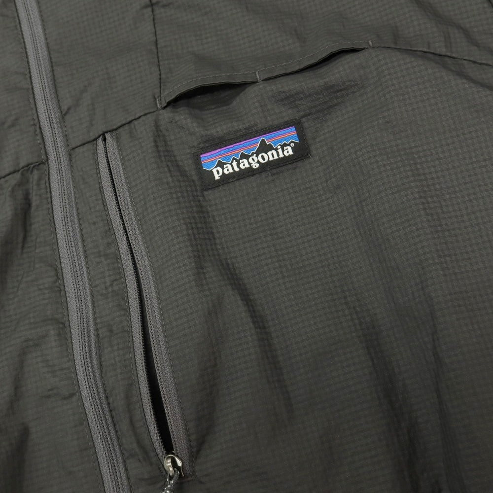 【中古】パタゴニア patagonia ナイロン ポケッタブル フーディニ ハーフジップ プルオーバー シェルジャケット ウィンドブレーカー ダークグレー【サイズM】【 状態ランクA 】【 メンズ 】