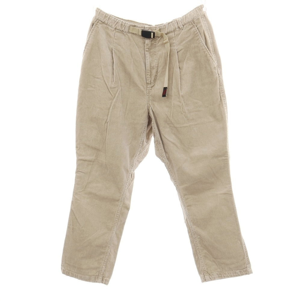 【中古】ノンネイティブ nonnative × グラミチ コットン イージー 太畝 コーデュロイパンツ ベージュ【サイズ3】【 状態ランクC 】【 メンズ 】
